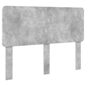 Σκελετός Κρεβατιού Σκυρόδεμα Γκρι 140 x 200 cm Μηχανήματος Ξύλο