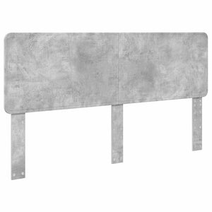 Κρεβάτι Αποθήκης Σκυρόδεμα Γκρι 200 x 200 cm Επεξεργασμένο Ξύλο