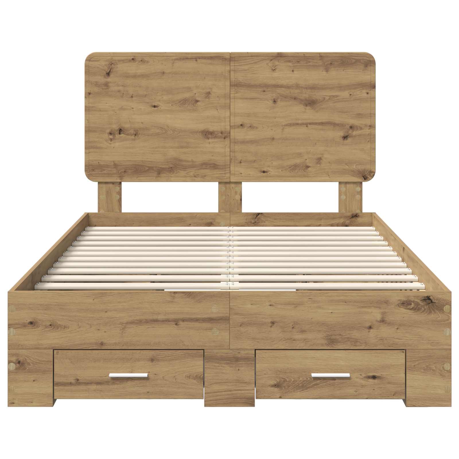 Σκελετός Κρεβατιού Artisan Oak 120 x 200 cm Επεξεργασμένο ξύλο - Pakobazaar