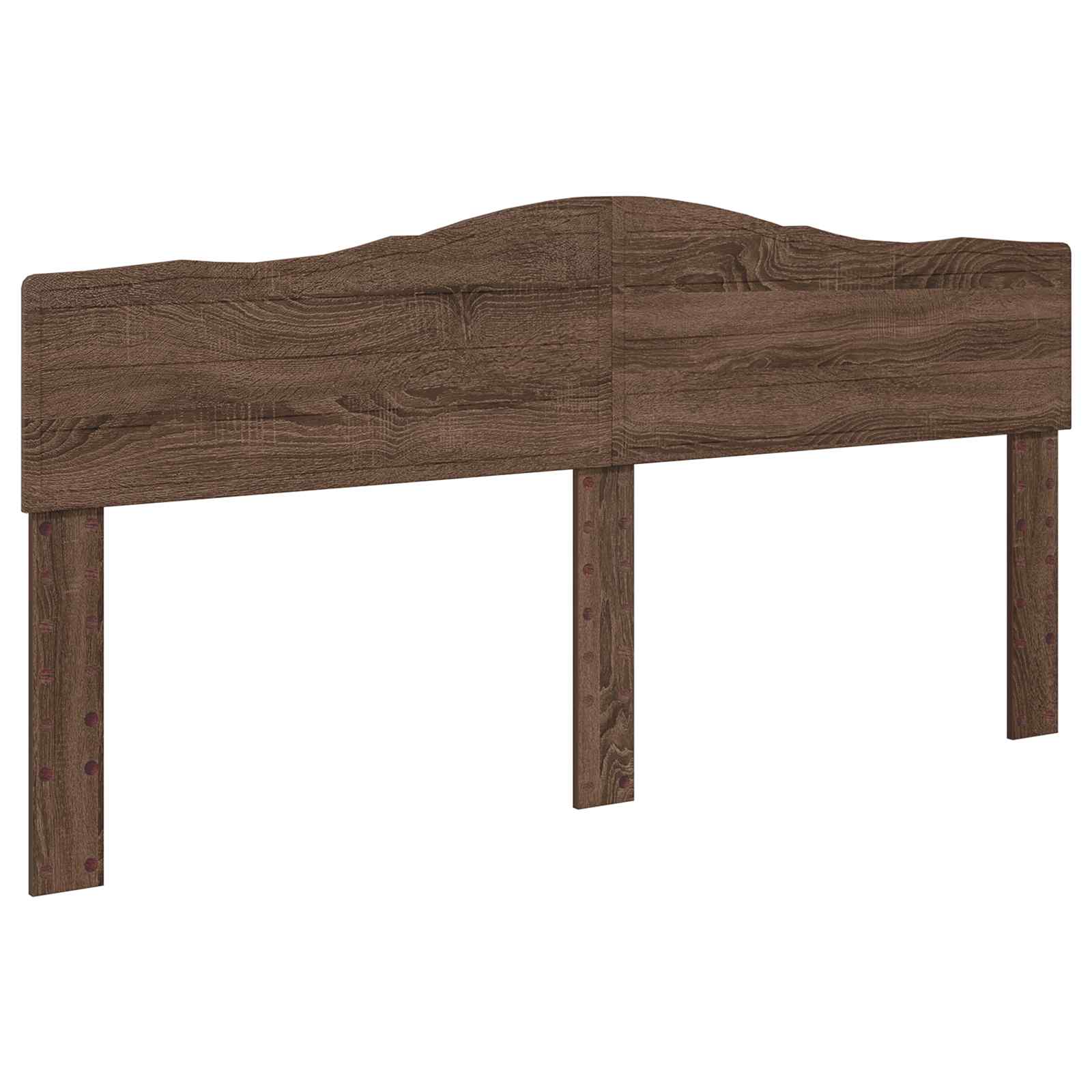 Σκελετός Κρεβατιού Καφέ δρυς 180 x 200 cm Στερεά ξυλεία πεύκου - Pakobazaar