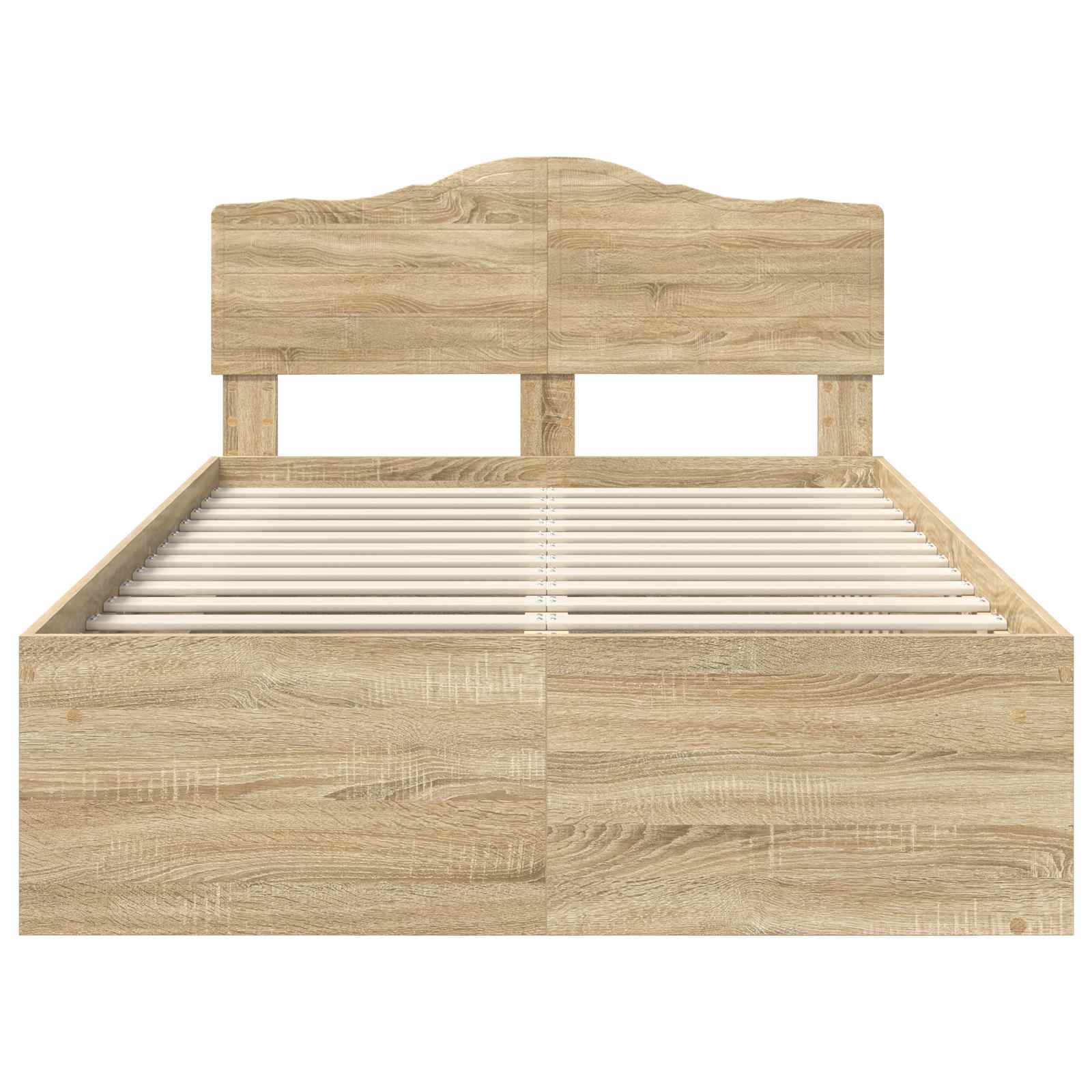 Σκελετός Κρεβατιού Σονόμα 120 x 190 cm Στερεά ξυλεία πεύκου - Pakobazaar