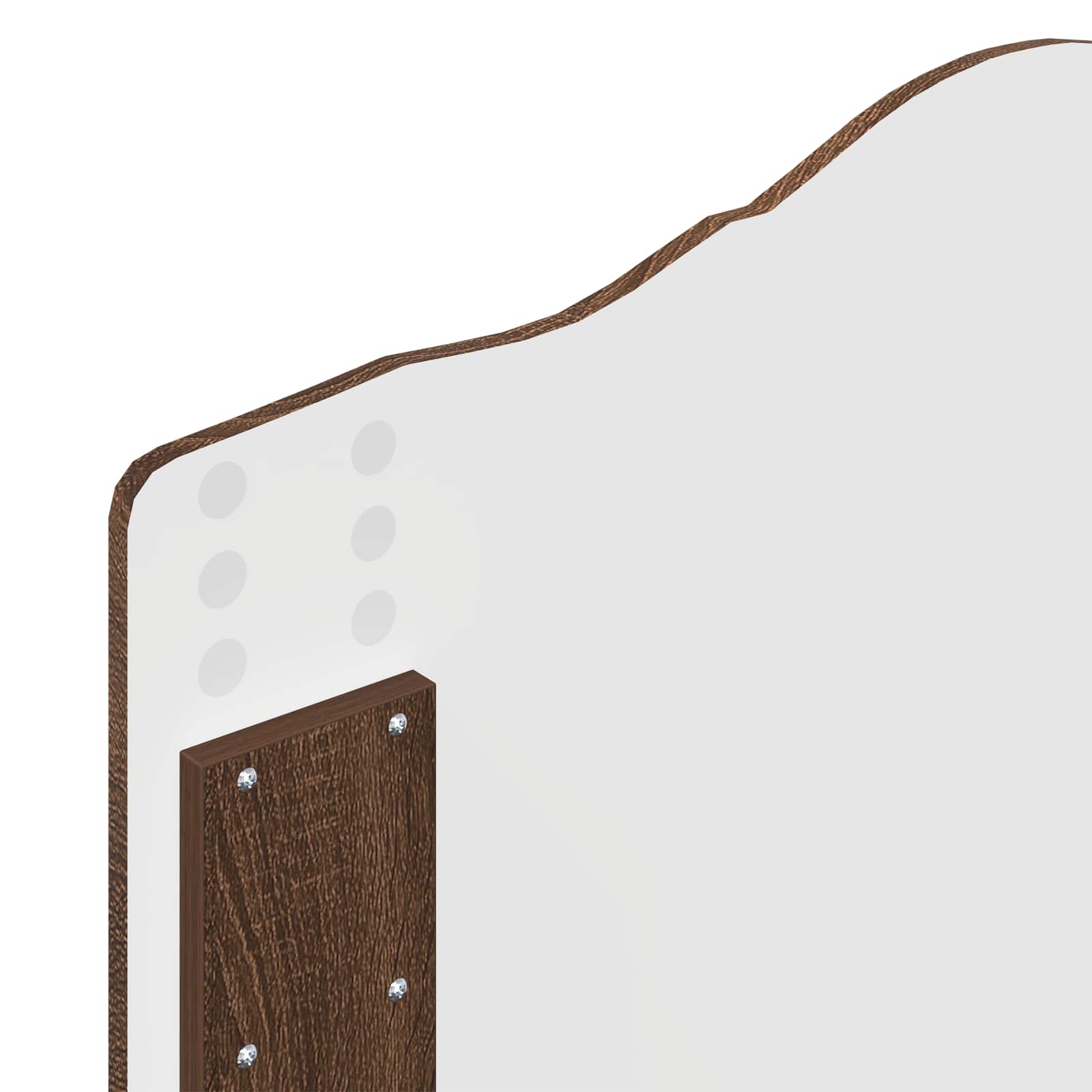 Σκελετός Κρεβατιού Καφέ δρυς 75 x 190 cm Στερεά ξυλεία πεύκου