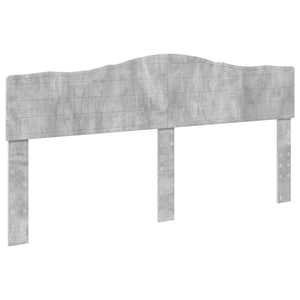 Σκελετός Κρεβατιού Σκυρόδεμα Γκρι 180 x 200 cm Μηχανήματος Ξύλο