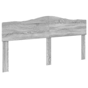 Σκελετός Κρεβατιού Γκρίζο Σονομα 180 x 200 cm Μηχανήματος Ξύλο