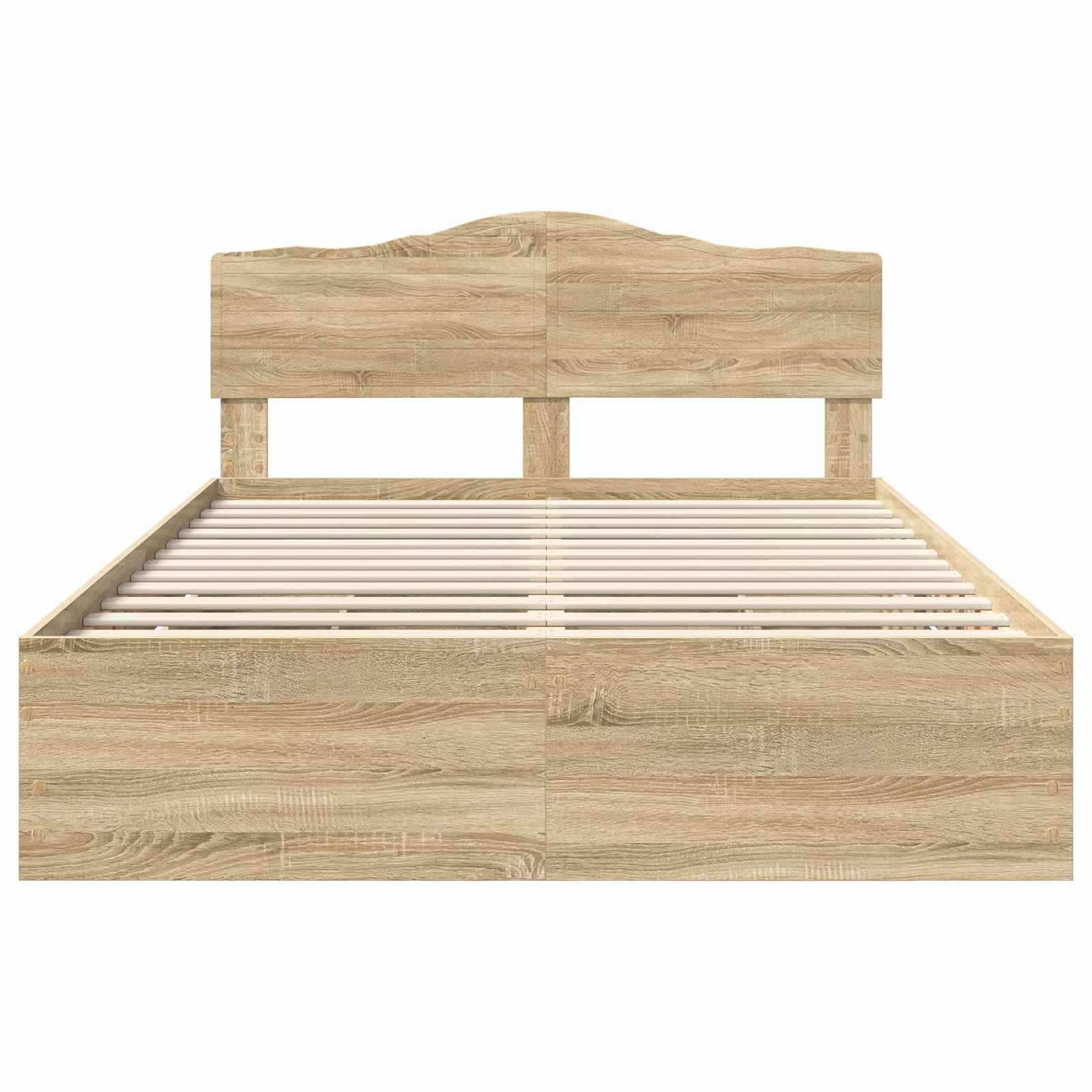 Σκελετός Κρεβατιού Δρύς Sonoma 150 x 200 cm Μηχανήματος Ξύλο