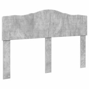 Σκελετός Κρεβατιού Σκυρόδεμα Γκρι 140 x 200 cm Μηχανήματος Ξύλο