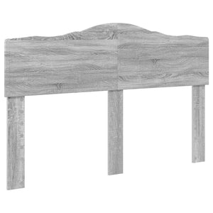 Σκελετός Κρεβατιού Γκρίζο Σονομα 140 x 200 cm Μηχανήματος Ξύλο