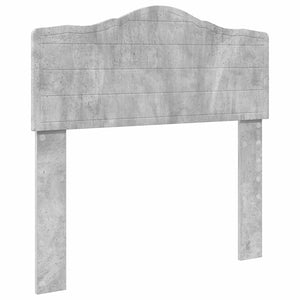 Σκελετός Κρεβατιού Σκυρόδεμα Γκρι 90 x 190 cm Μηχανήματος Ξύλο