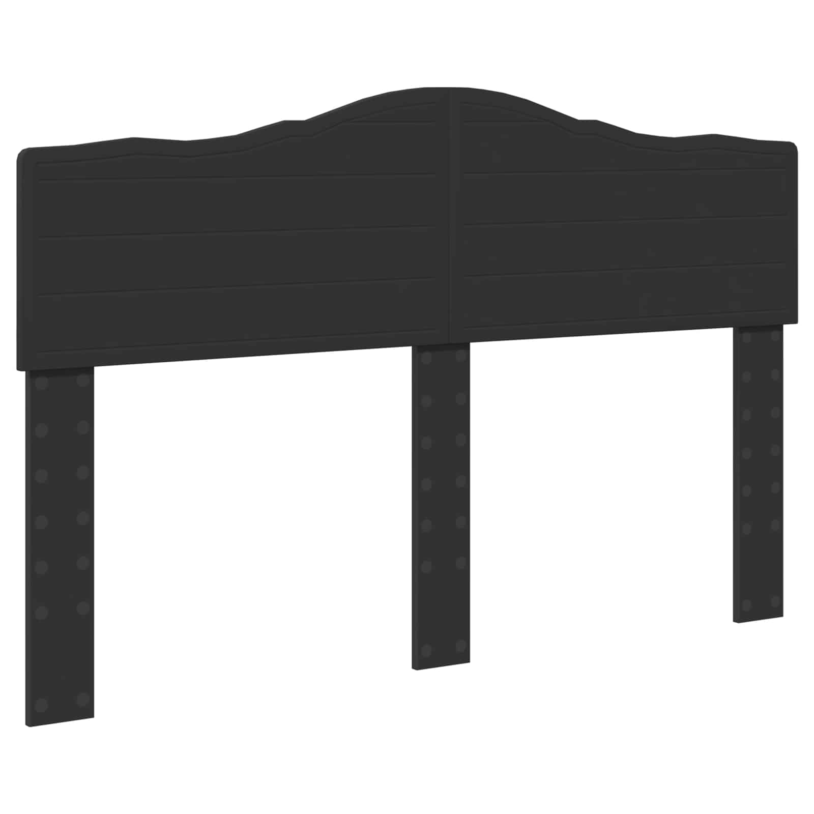 Κρεβάτι Αποθήκης Μαύρο 140 x 190 cm Επεξεργασμένο Ξύλο - Pakobazaar