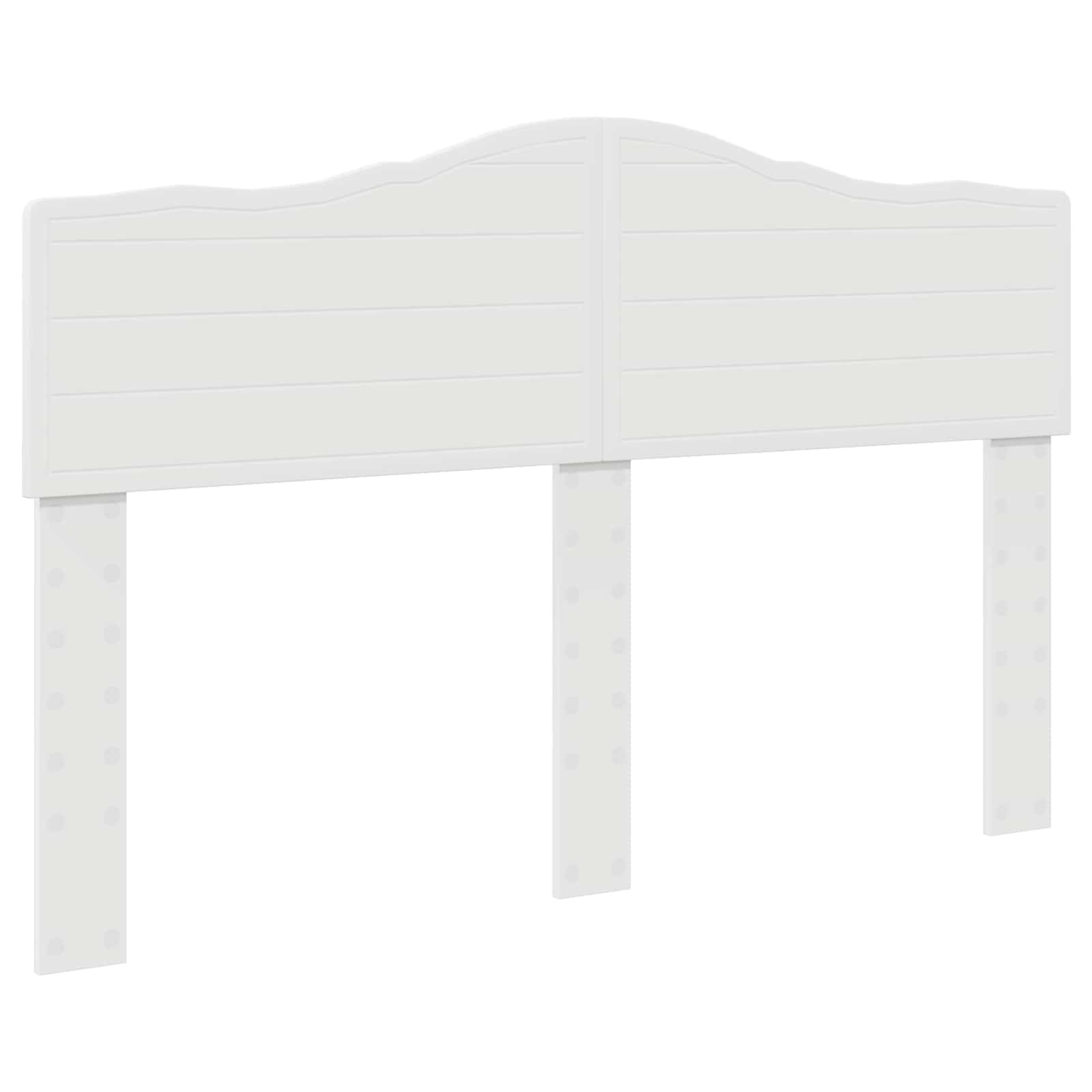 Σκελετός Κρεβατιού Λευκό 140 x 190 cm Επεξεργασμένο ξύλο