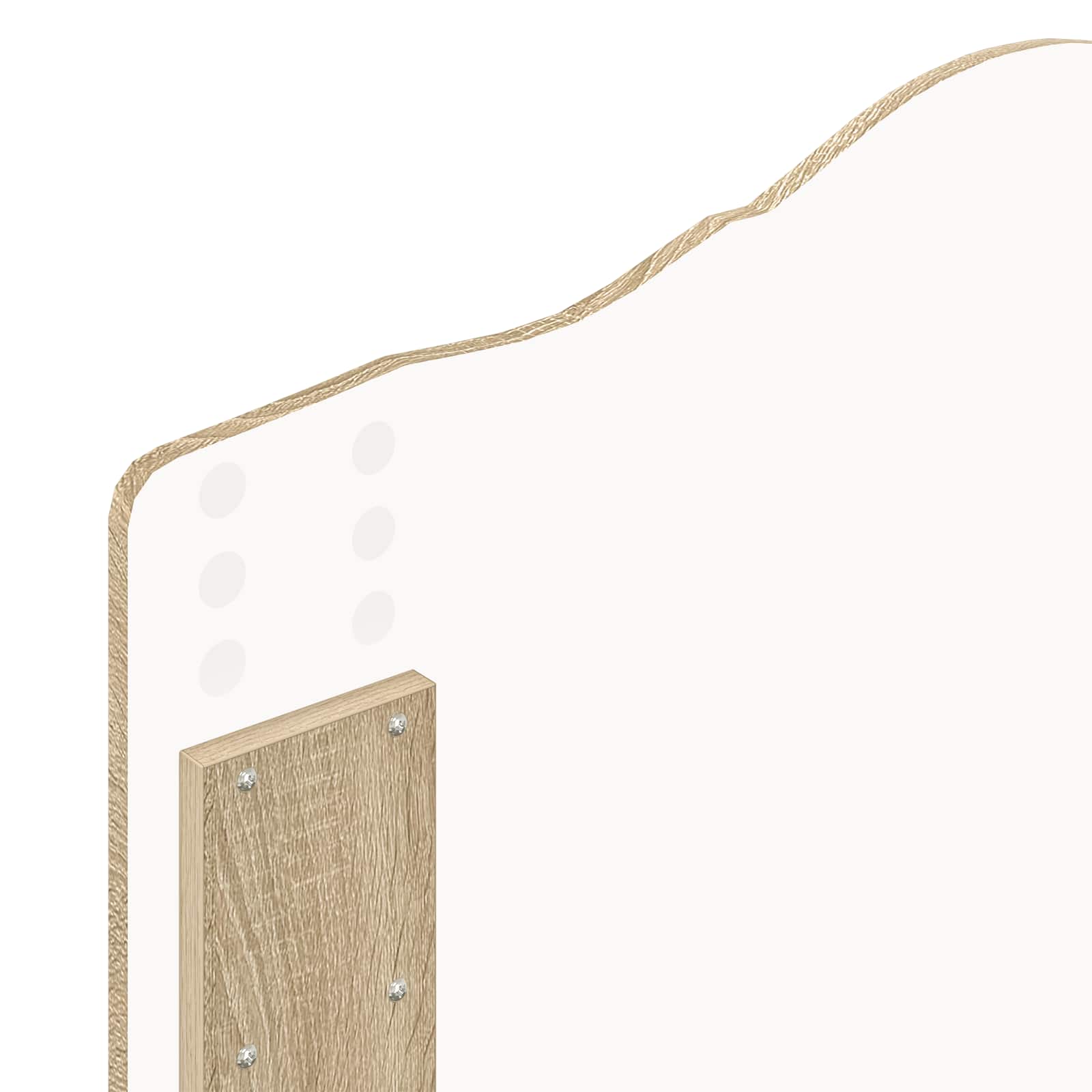 Σκελετός Κρεβατιού Δρύς Sonoma 70 x 190 cm Επεξεργασμένο ξύλο