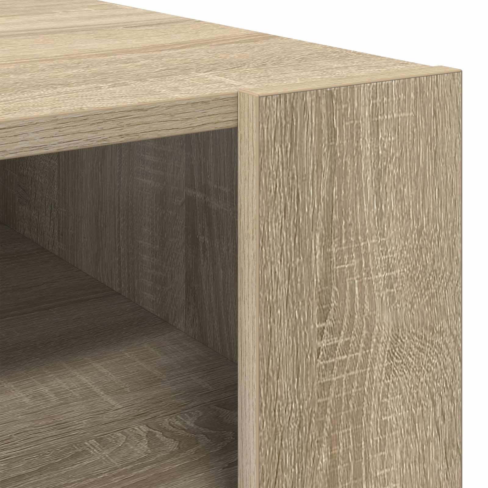 Τραπεζάκι σαλονιού με αποθήκευση Δρύς Sonoma 92 x 53 x 45 εκ. - Pakobazaar