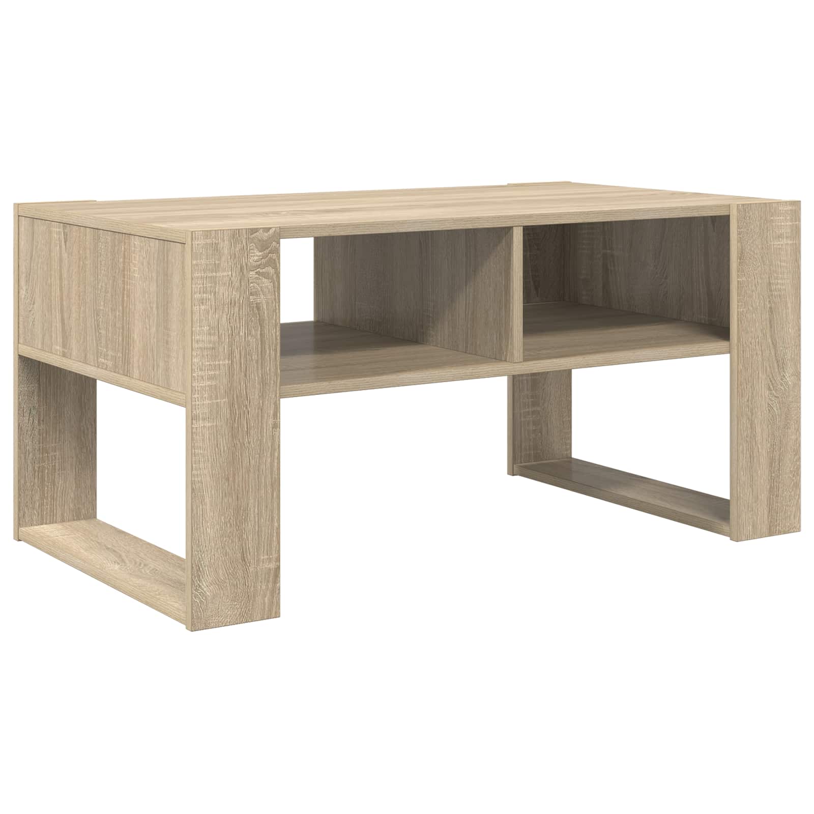Τραπεζάκι σαλονιού με αποθήκευση Δρύς Sonoma 92 x 53 x 45 εκ. - Pakobazaar