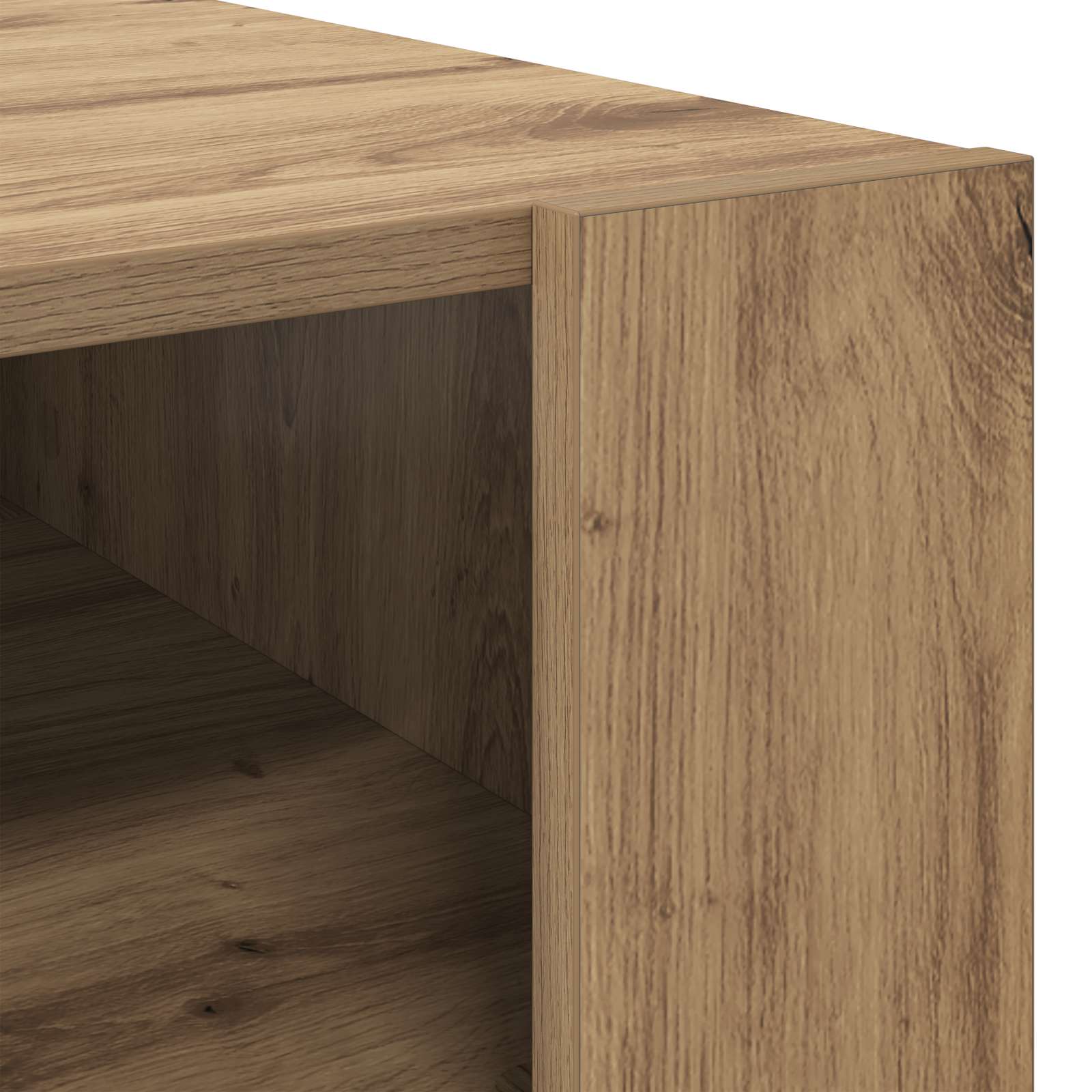 Τραπεζάκι σαλονιού με αποθήκευση Artisan Oak 92 x 53 x 45 εκ. - Pakobazaar