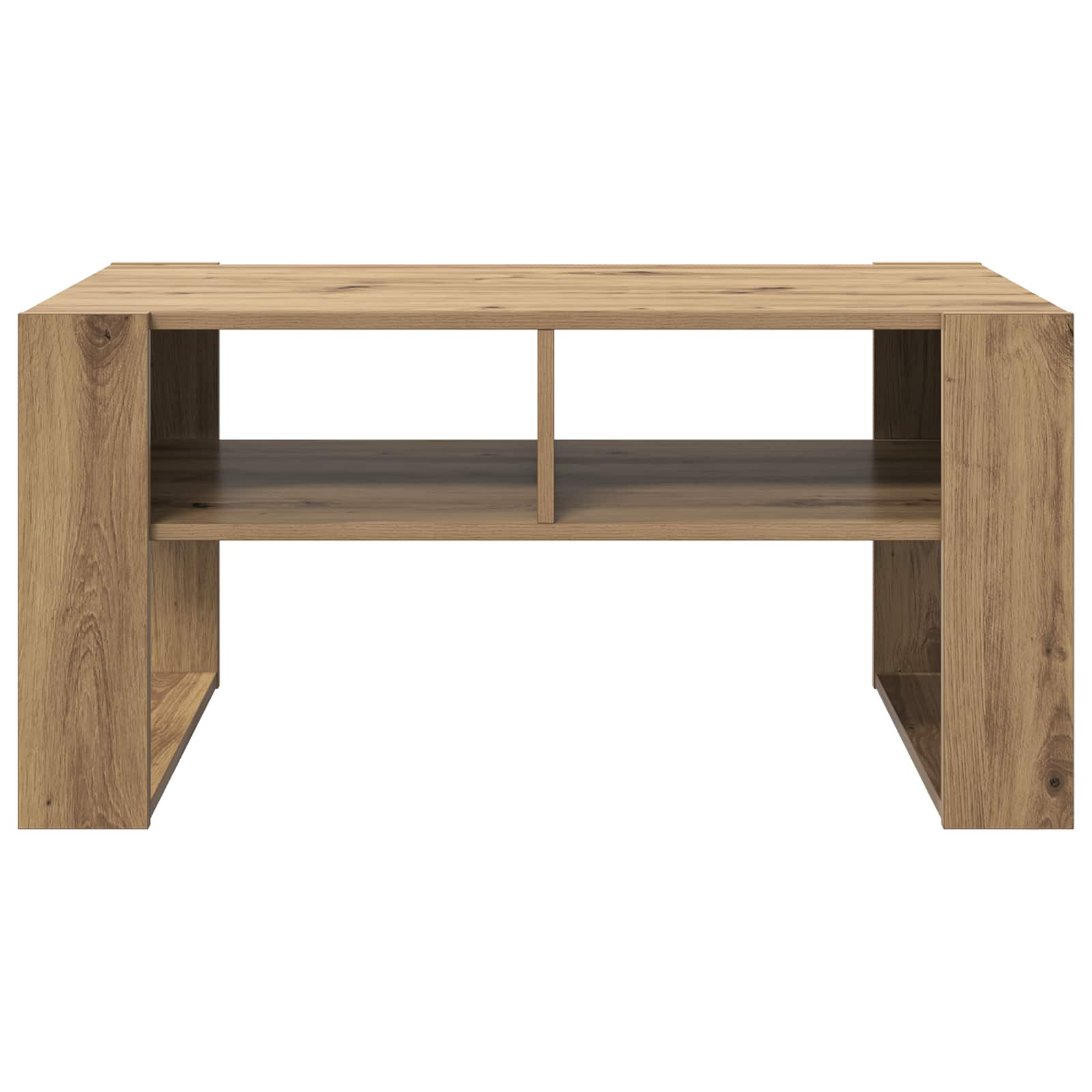 Τραπεζάκι σαλονιού με αποθήκευση Artisan Oak 92 x 53 x 45 εκ. - Pakobazaar