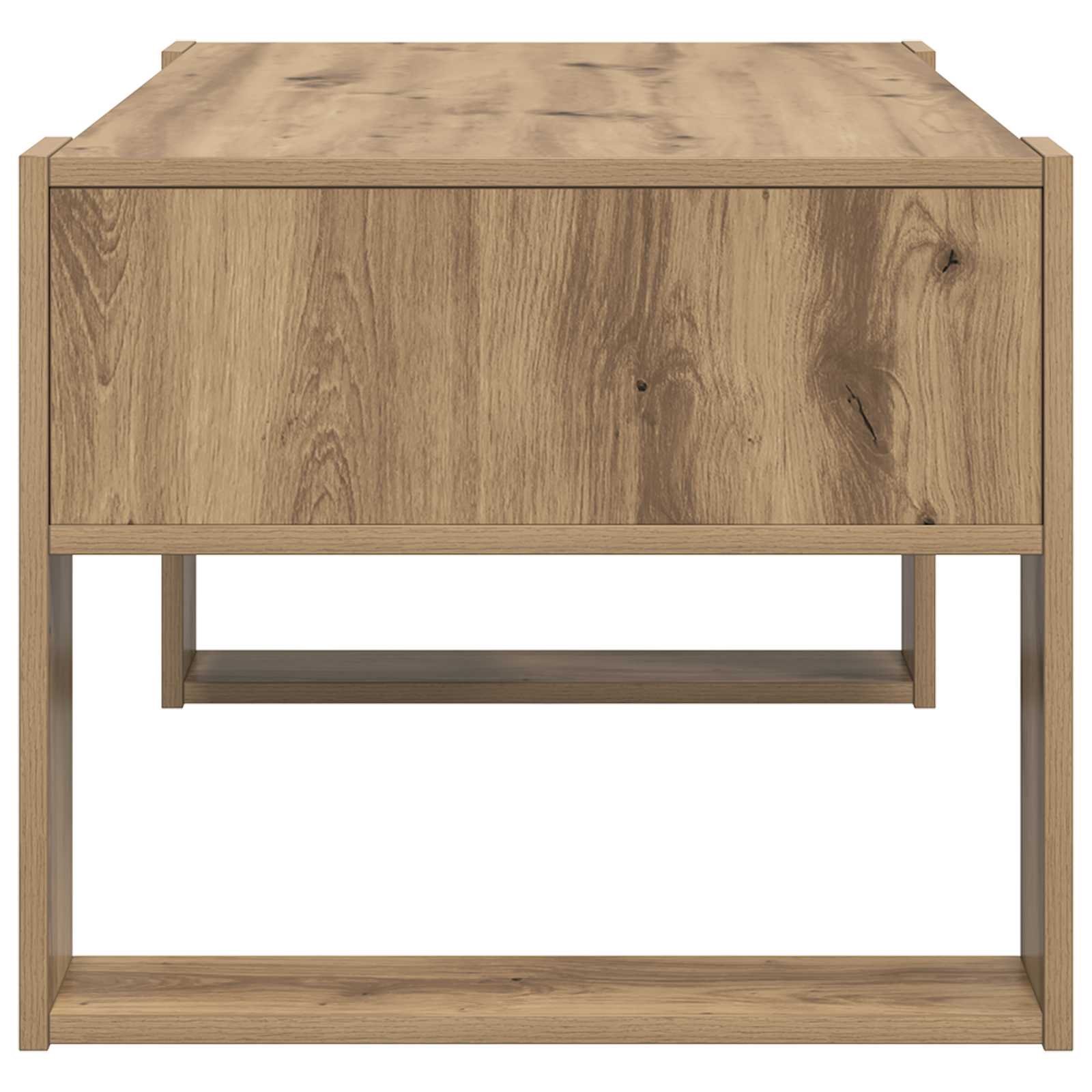 Τραπεζάκι σαλονιού με αποθήκευση Artisan Oak 92 x 53 x 45 εκ. - Pakobazaar