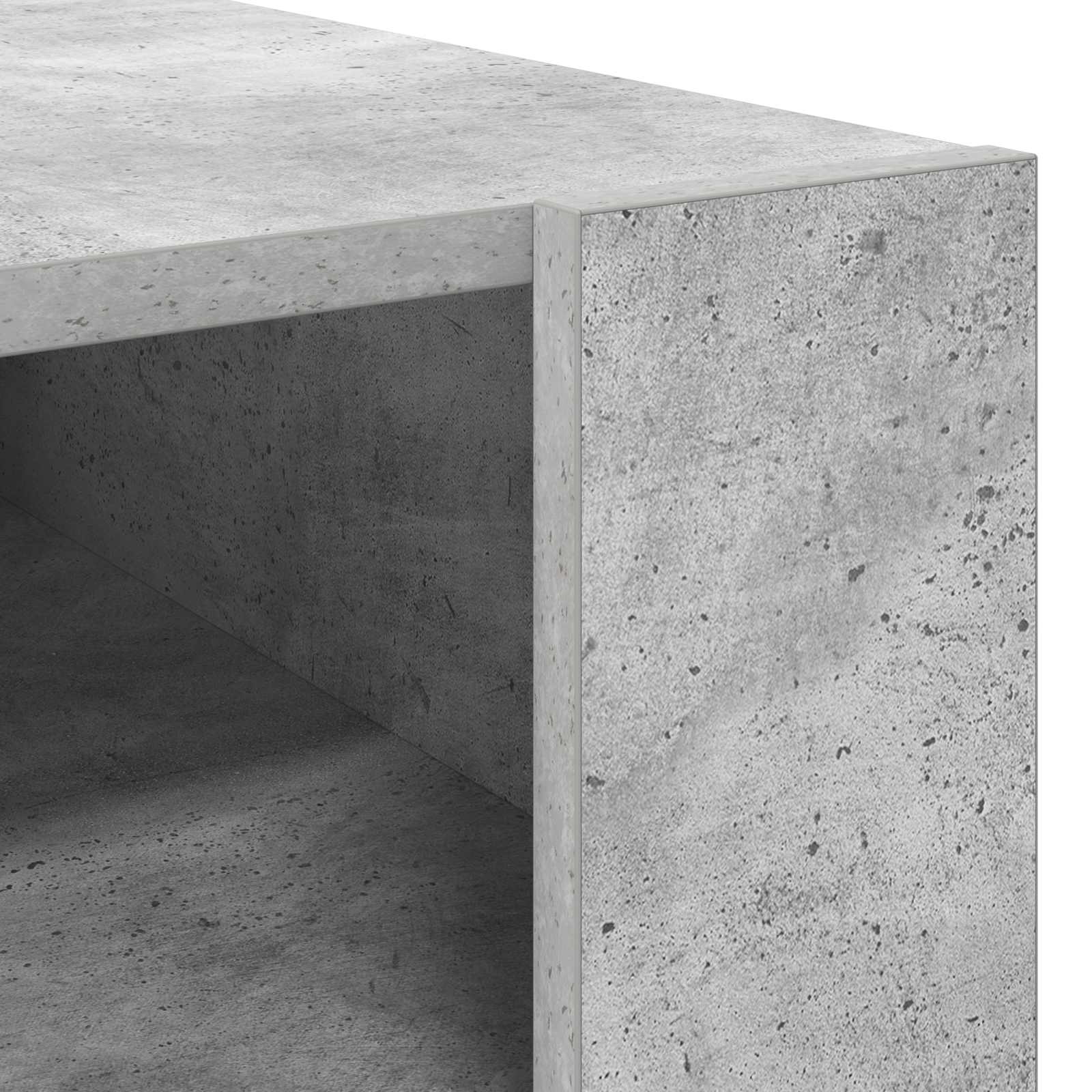 Τραπεζάκι σαλονιού Σκυρόδεμα Γκρι 66 x 53 x 45 εκ. - Pakobazaar