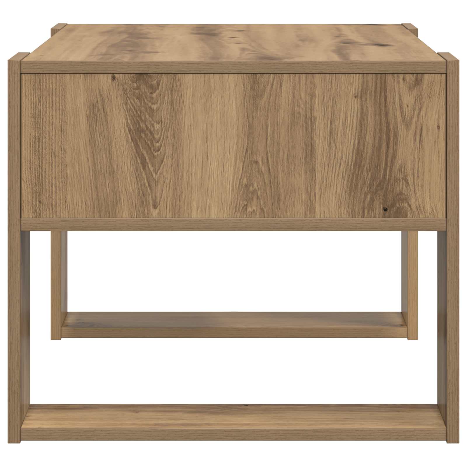 Τραπεζάκι σαλονιού με αποθήκευση Artisan Oak 66 x 53 x 45 εκ. - Pakobazaar