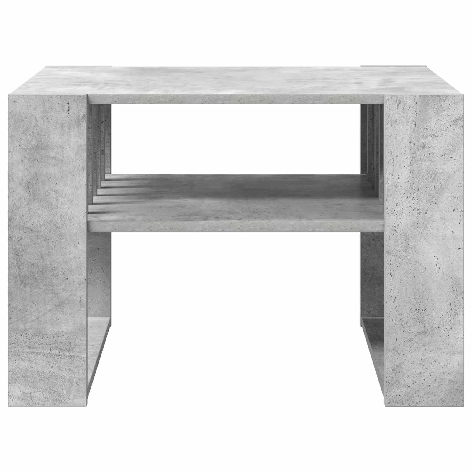 Τραπεζάκι σαλονιού Σκυρόδεμα Γκρι 66 x 49,5 x 45 εκ.