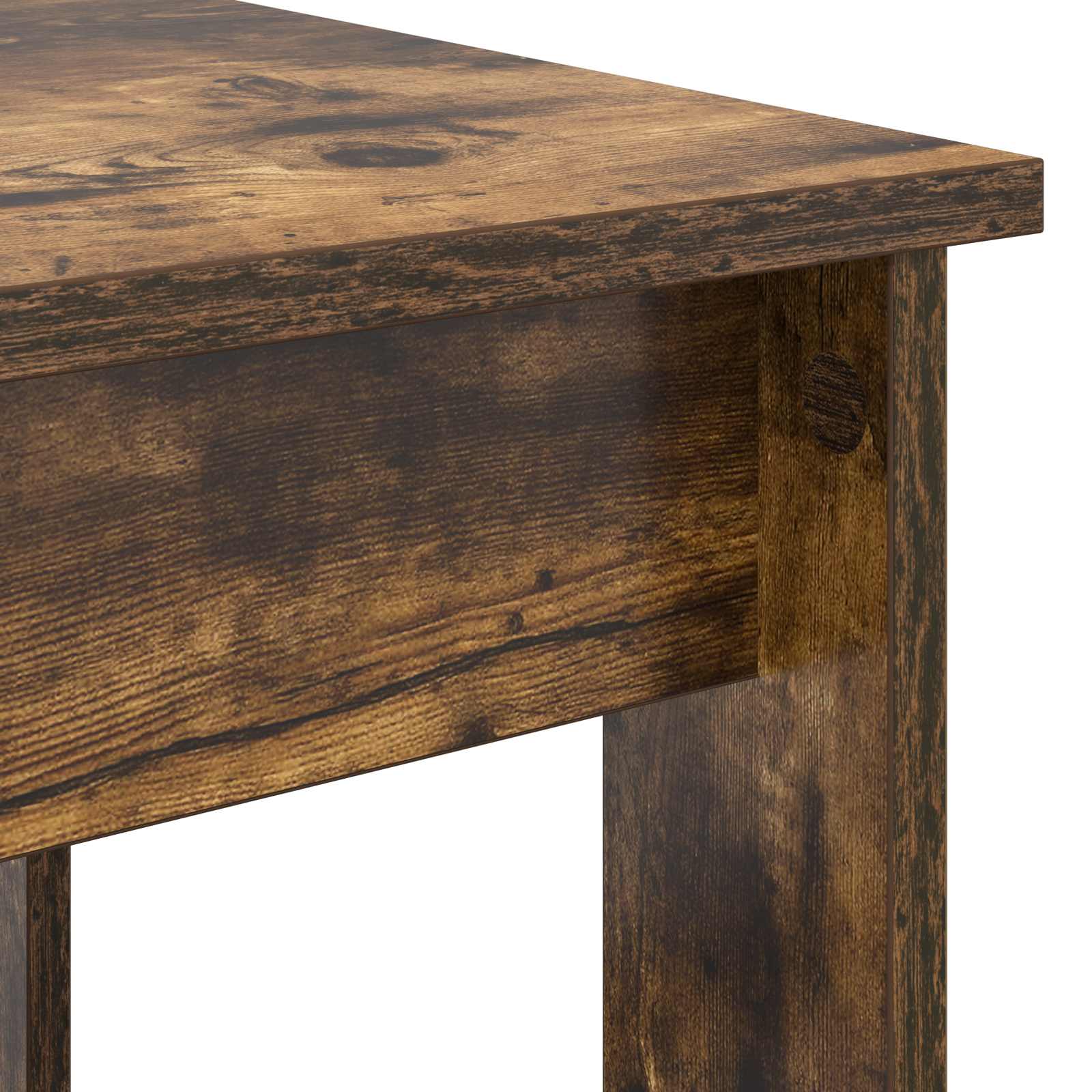 Σετ Τραπεζιού Για Καφέ 2 pcs Καπνιστό Δρύς Επεξεργασμένο ξύλο