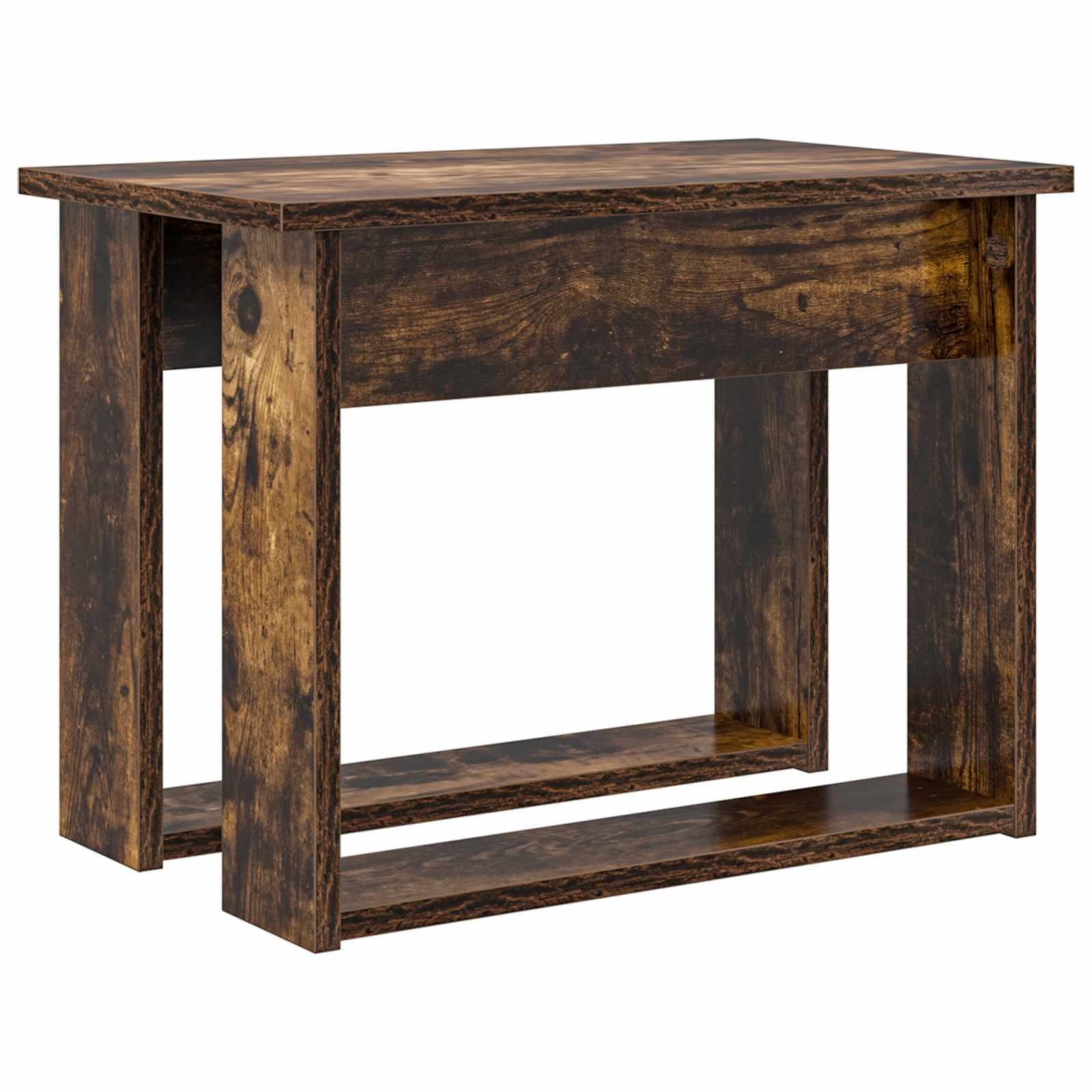 Σετ Τραπεζιού Για Καφέ 2 pcs Καπνιστό Δρύς Επεξεργασμένο ξύλο