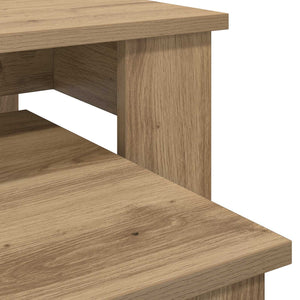 Σετ Τραπεζιού Για Καφέ 2 τμχ. Artisan Oak 100 x 50 x 42 εκ