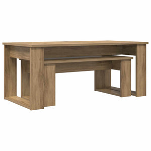 Σετ Τραπεζιού Για Καφέ 2 τμχ. Artisan Oak 100 x 50 x 42 εκ