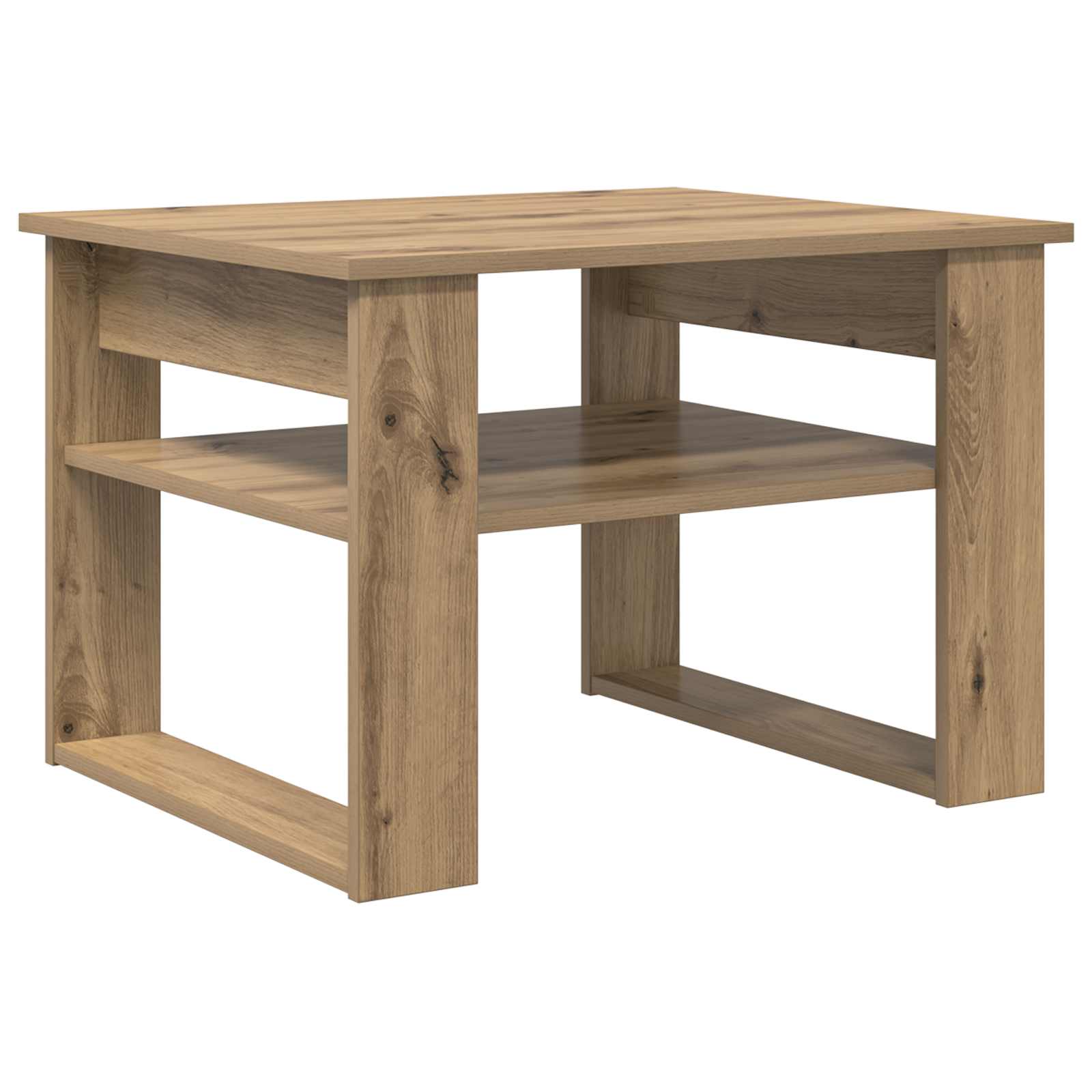Τραπεζάκι σαλονιού με αποθήκευση Artisan Oak 64 x 54 x 44 εκ - Pakobazaar