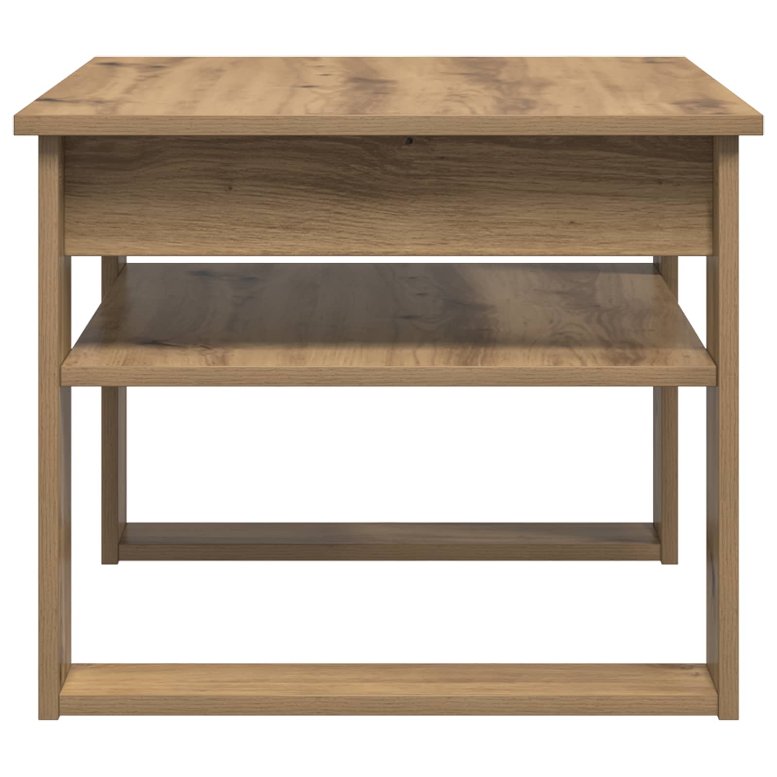Τραπεζάκι σαλονιού με αποθήκευση Artisan Oak 64 x 54 x 44 εκ - Pakobazaar