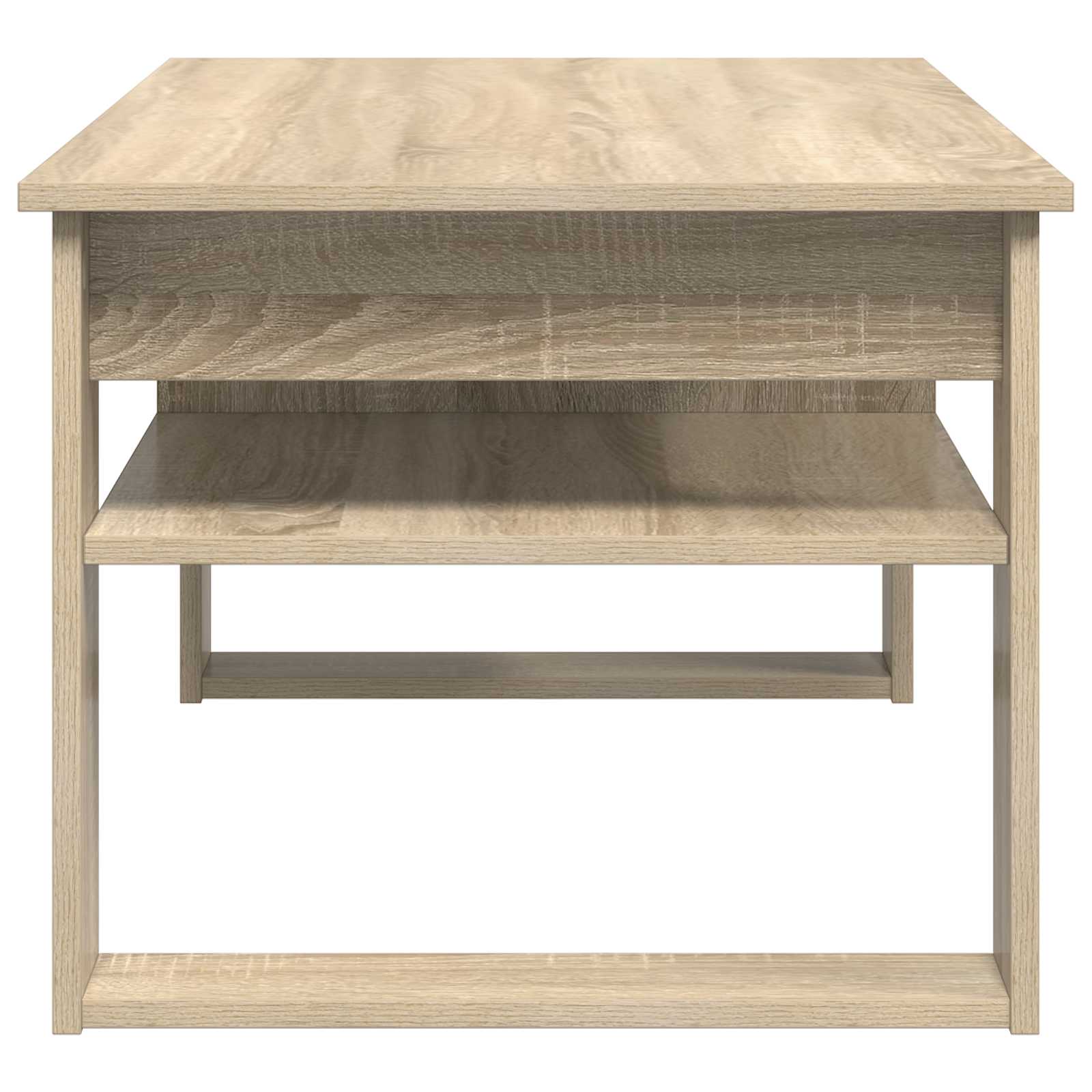 Τραπεζάκι σαλονιού με αποθήκευση Δρύς Sonoma 96 x 54 x 44 εκ - Pakobazaar