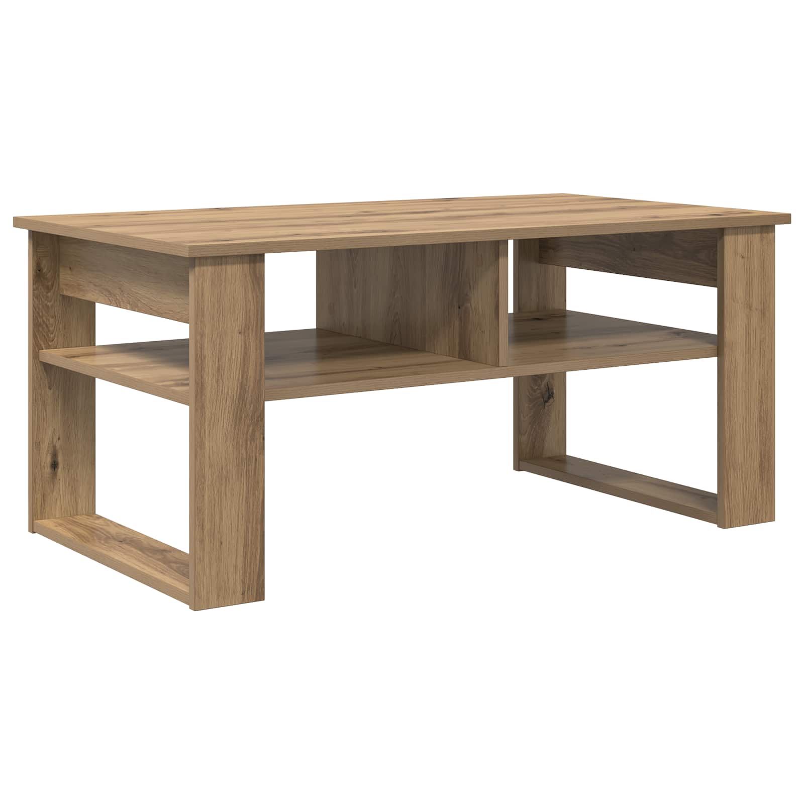 Τραπεζάκι σαλονιού με αποθήκευση Artisan Oak 96 x 54 x 44 εκ - Pakobazaar