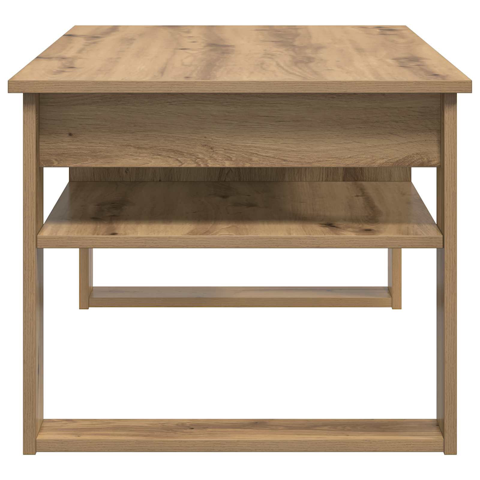 Τραπεζάκι σαλονιού με αποθήκευση Artisan Oak 96 x 54 x 44 εκ - Pakobazaar