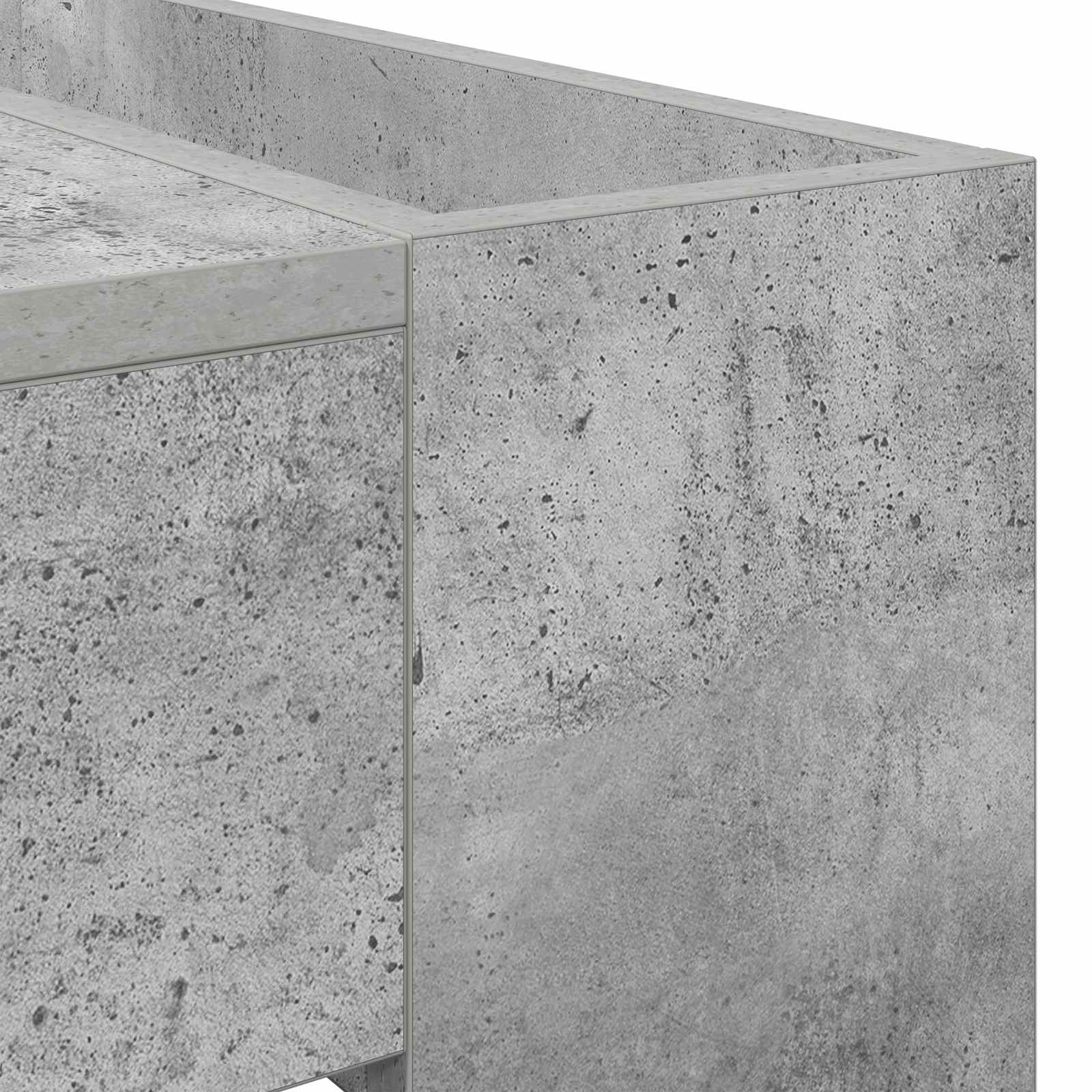 Τραπεζάκι σαλονιού Σκυρόδεμα Γκρι 110 x 50 x 41 εκ