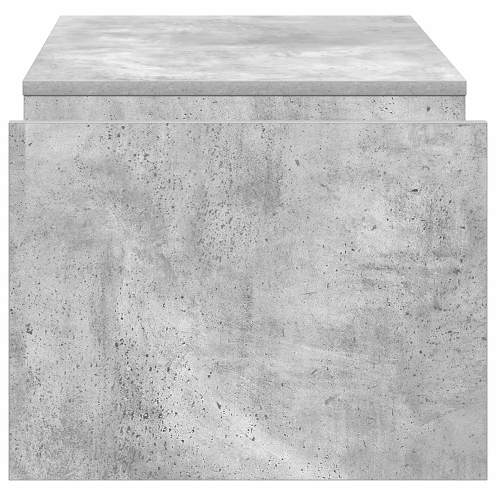 Τραπεζάκι σαλονιού Σκυρόδεμα Γκρι 90 x 45 x 35 cm