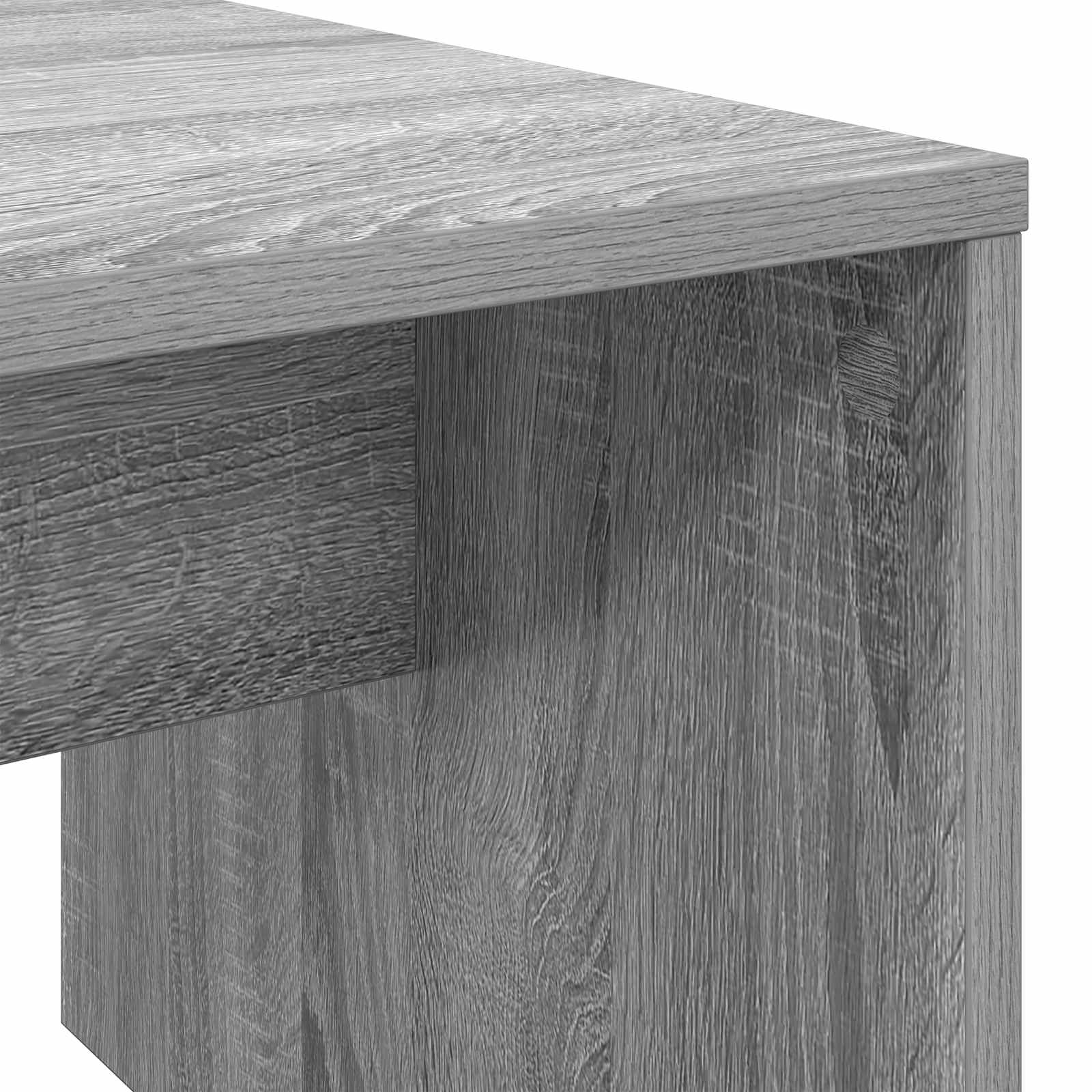 Τραπεζάκι σαλονιού Γκρίζο Σονομα 90 x 45 x 35 cm