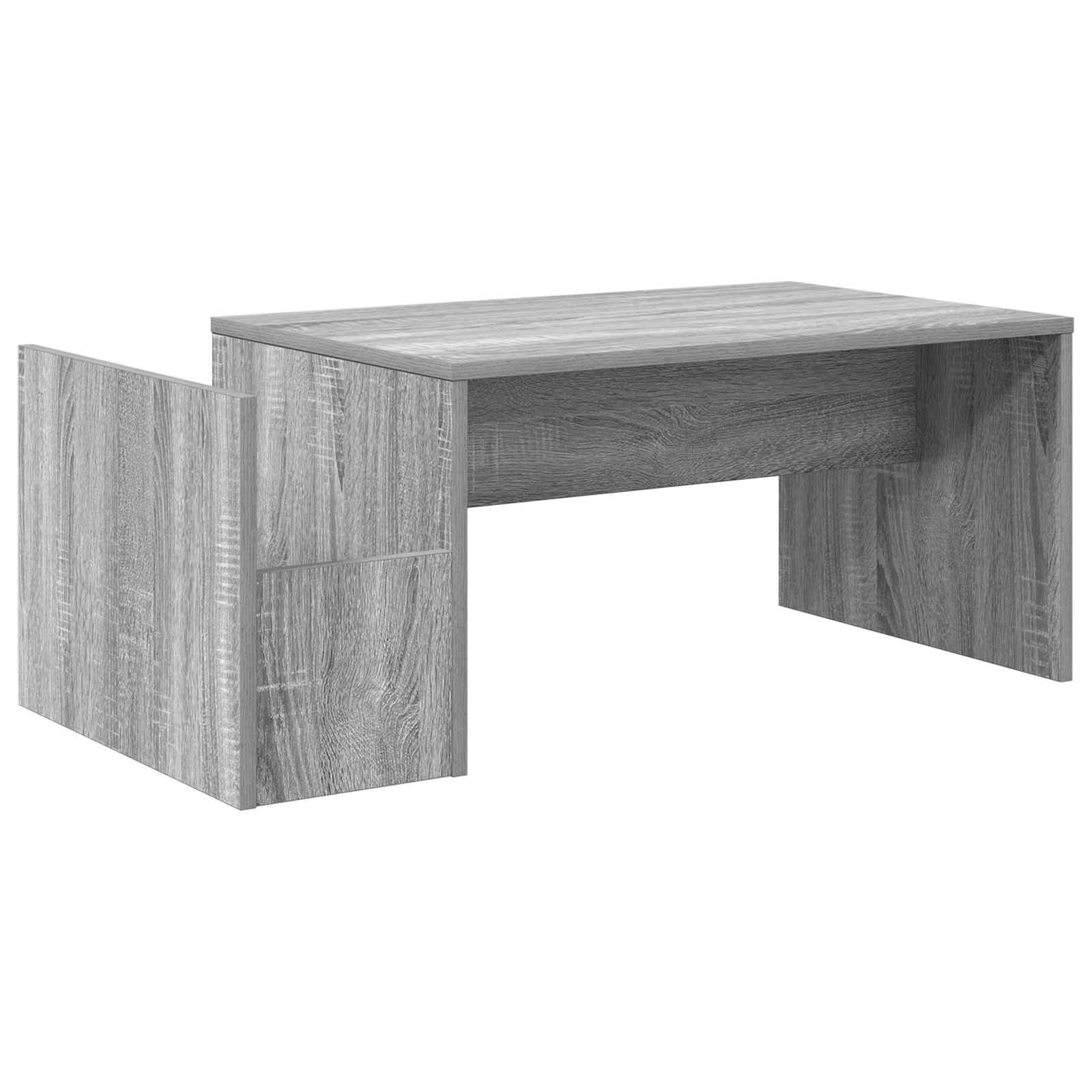 Τραπεζάκι σαλονιού Γκρίζο Σονομα 90 x 45 x 35 cm