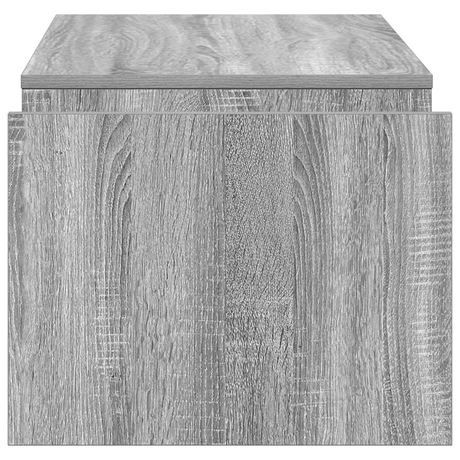 Τραπεζάκι σαλονιού Γκρίζο Σονομα 90 x 45 x 35 cm