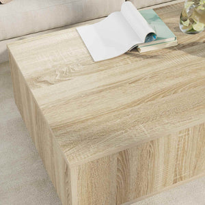 Τραπεζάκι σαλονιού με συρτάρι Δρύς Sonoma 95 x 55 x 31 εκ - Pakobazaar