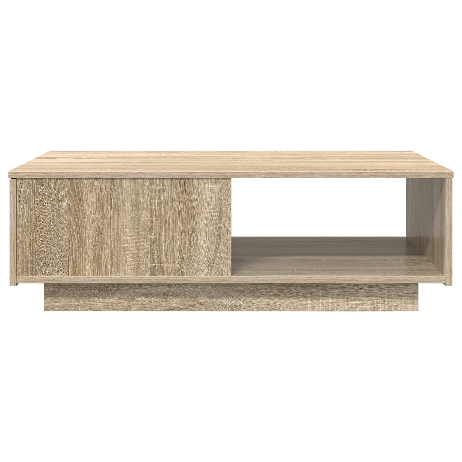 Τραπεζάκι σαλονιού με συρτάρι Δρύς Sonoma 95 x 55 x 31 εκ - Pakobazaar