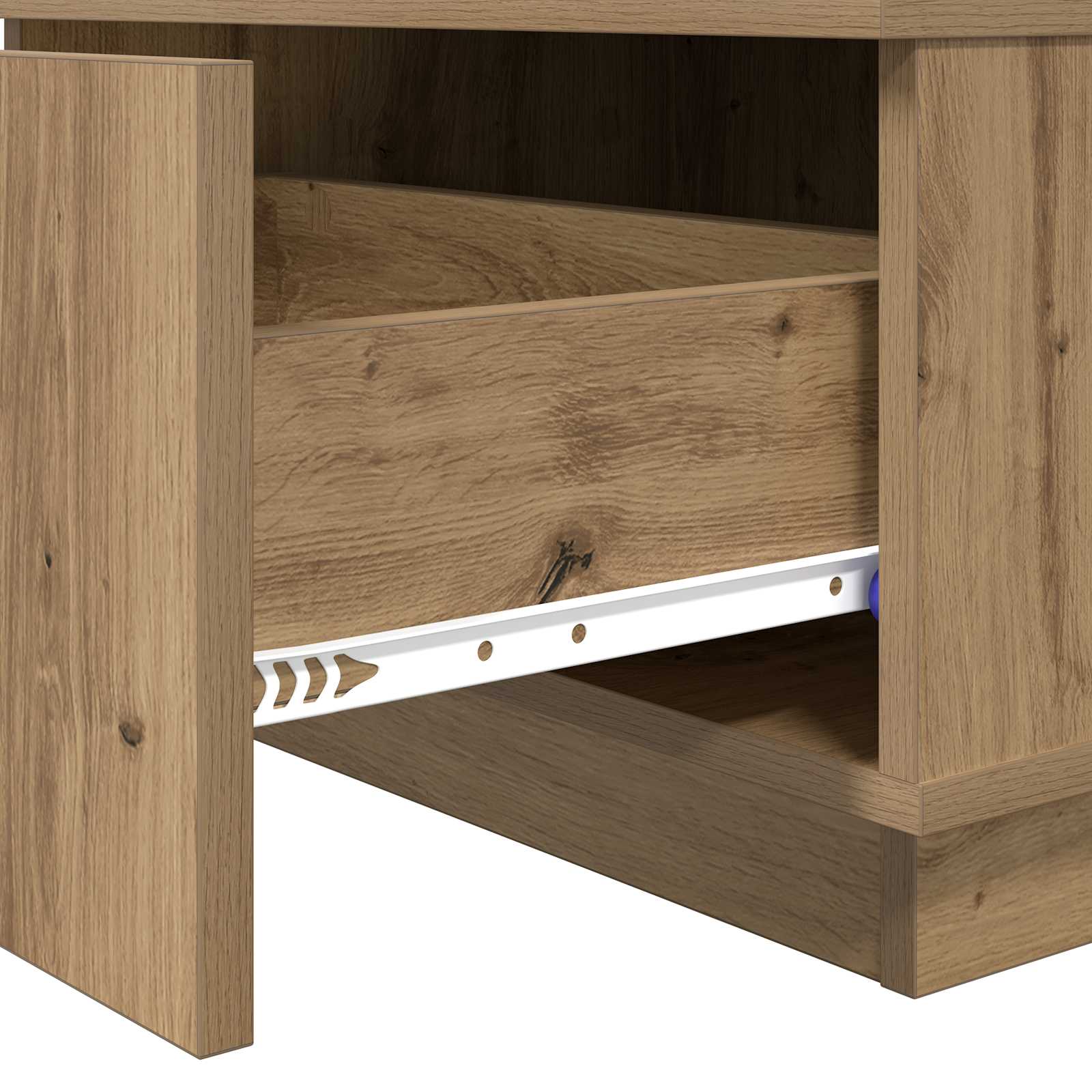 Τραπεζάκι σαλονιού με συρτάρι Artisan Oak 95 x 55 x 31 εκ - Pakobazaar