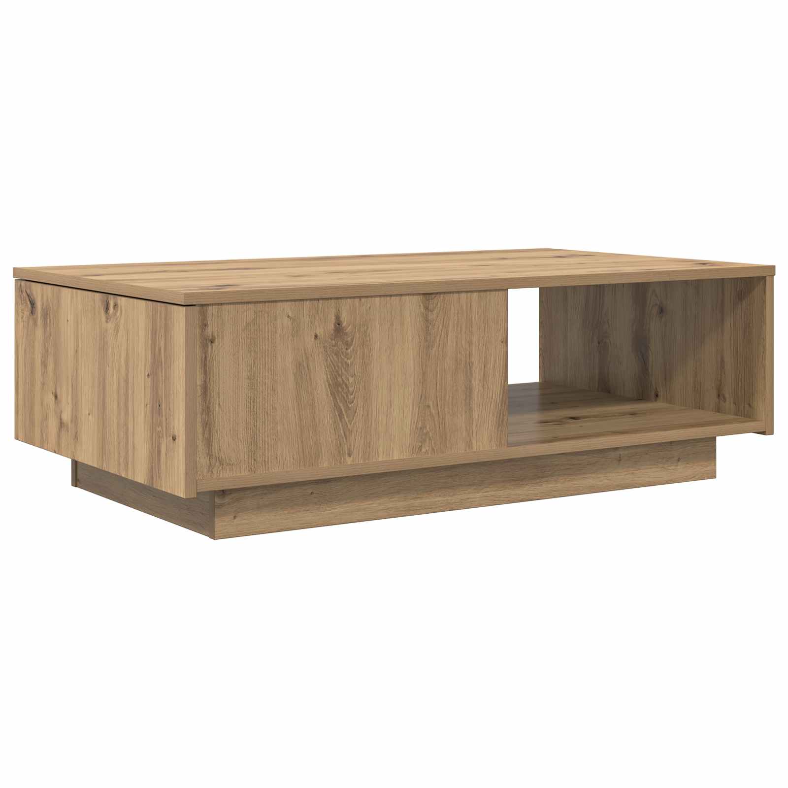 Τραπεζάκι σαλονιού με συρτάρι Artisan Oak 95 x 55 x 31 εκ - Pakobazaar