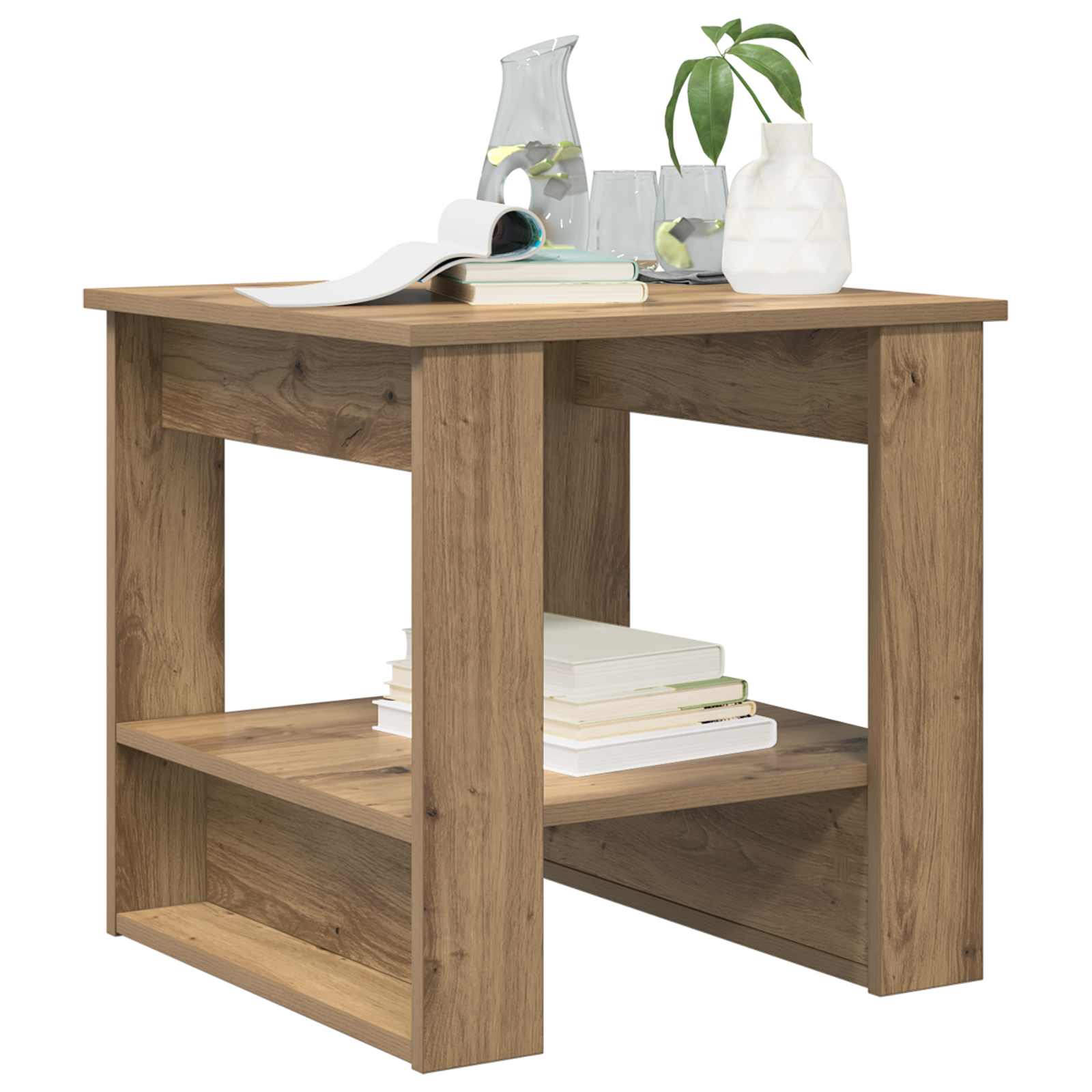 Τραπεζάκι σαλονιού Artisan Oak 51 x 50 x 50 εκ.