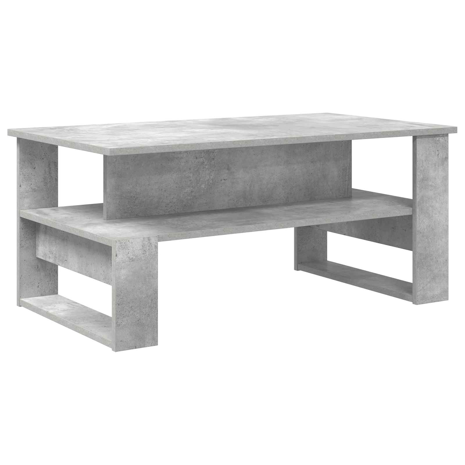 Τραπεζάκι σαλονιού Σκυρόδεμα Γκρι 90 x 50 x 40 cm