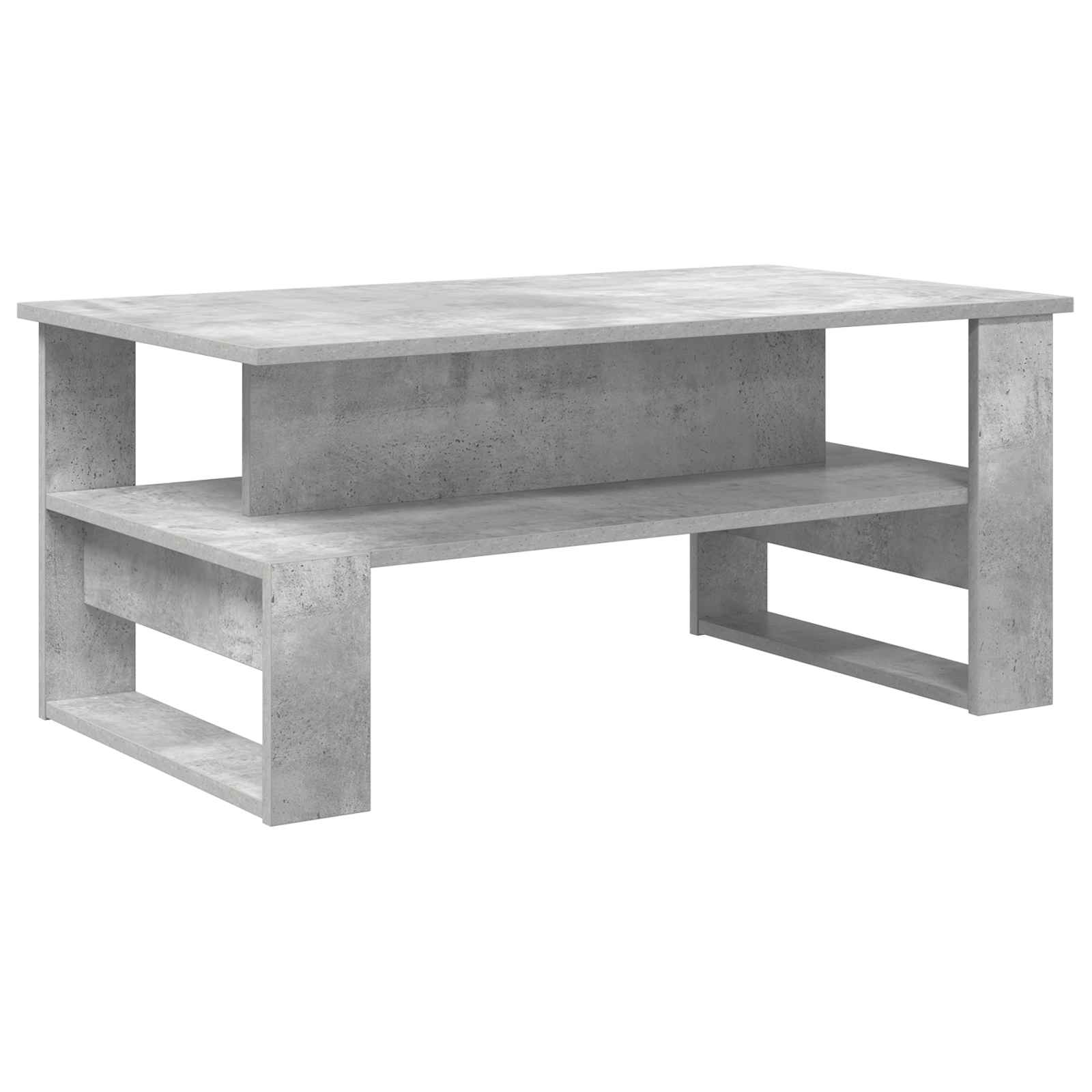 Τραπεζάκι σαλονιού Σκυρόδεμα Γκρι 90 x 50 x 40 cm
