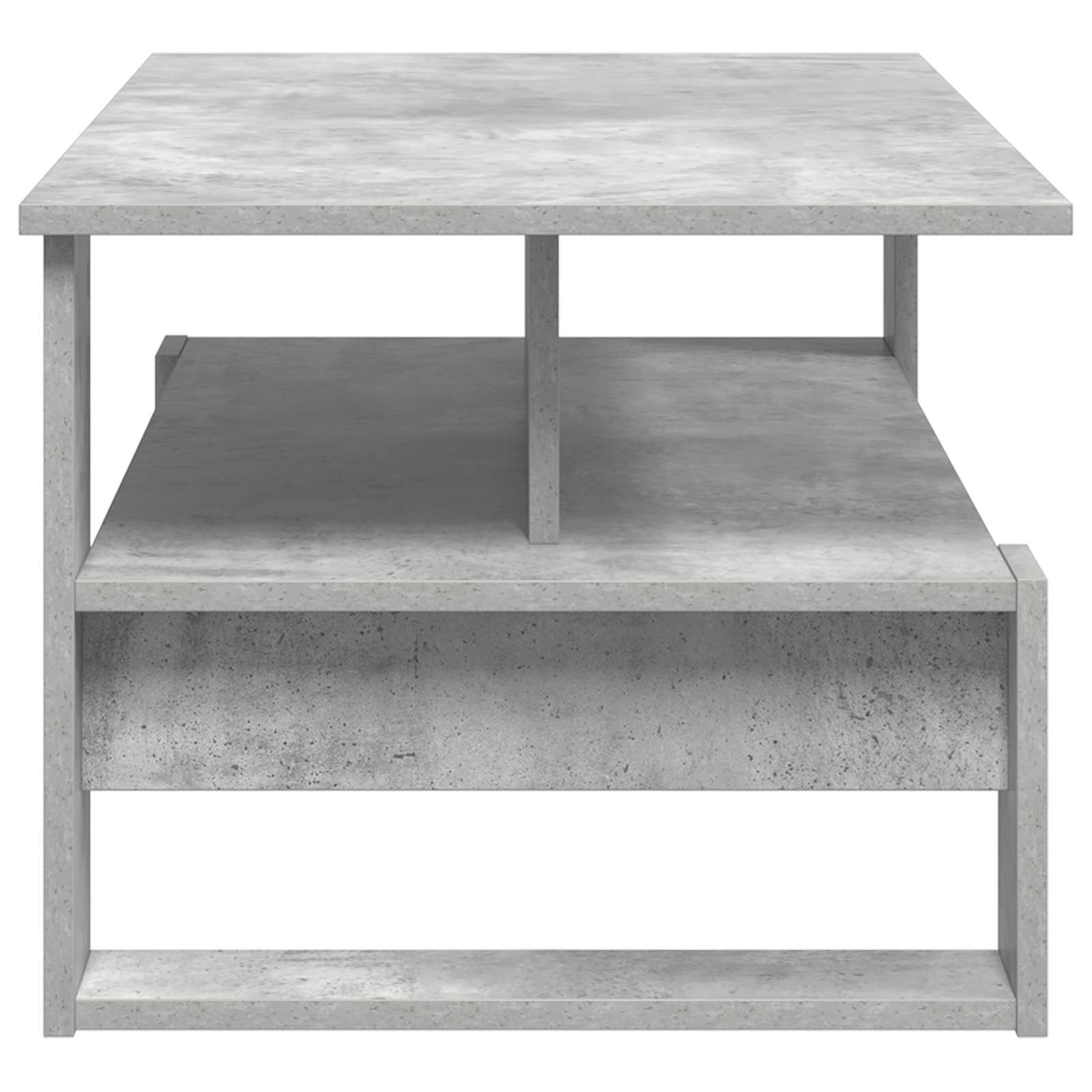 Τραπεζάκι σαλονιού Σκυρόδεμα Γκρι 90 x 50 x 40 cm