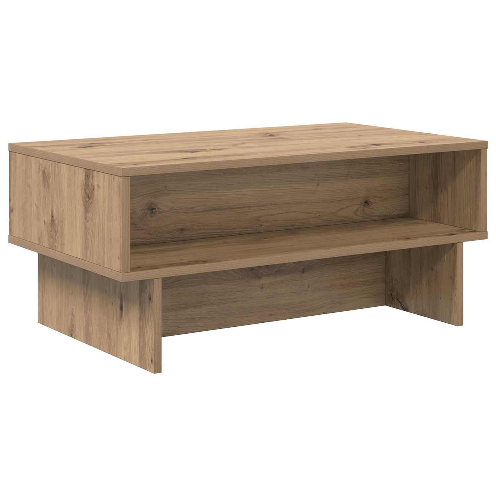 Τραπεζάκι σαλονιού Artisan Oak 80 x 46 x 35 εκ.