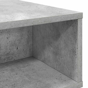 Τραπεζάκι σαλονιού Σκυρόδεμα Γκρι 100 x 46 x 35 εκ.