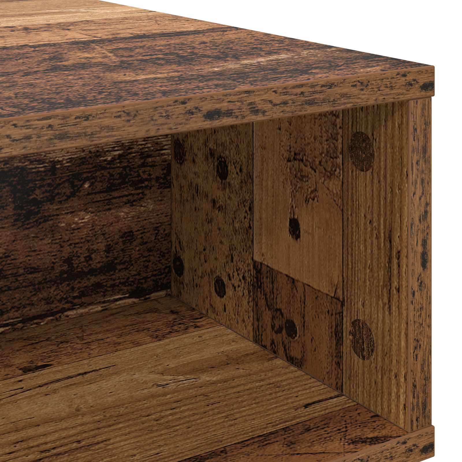 Τραπεζάκι σαλονιού Παλιό ξύλο 100 x 46 x 35 εκ.