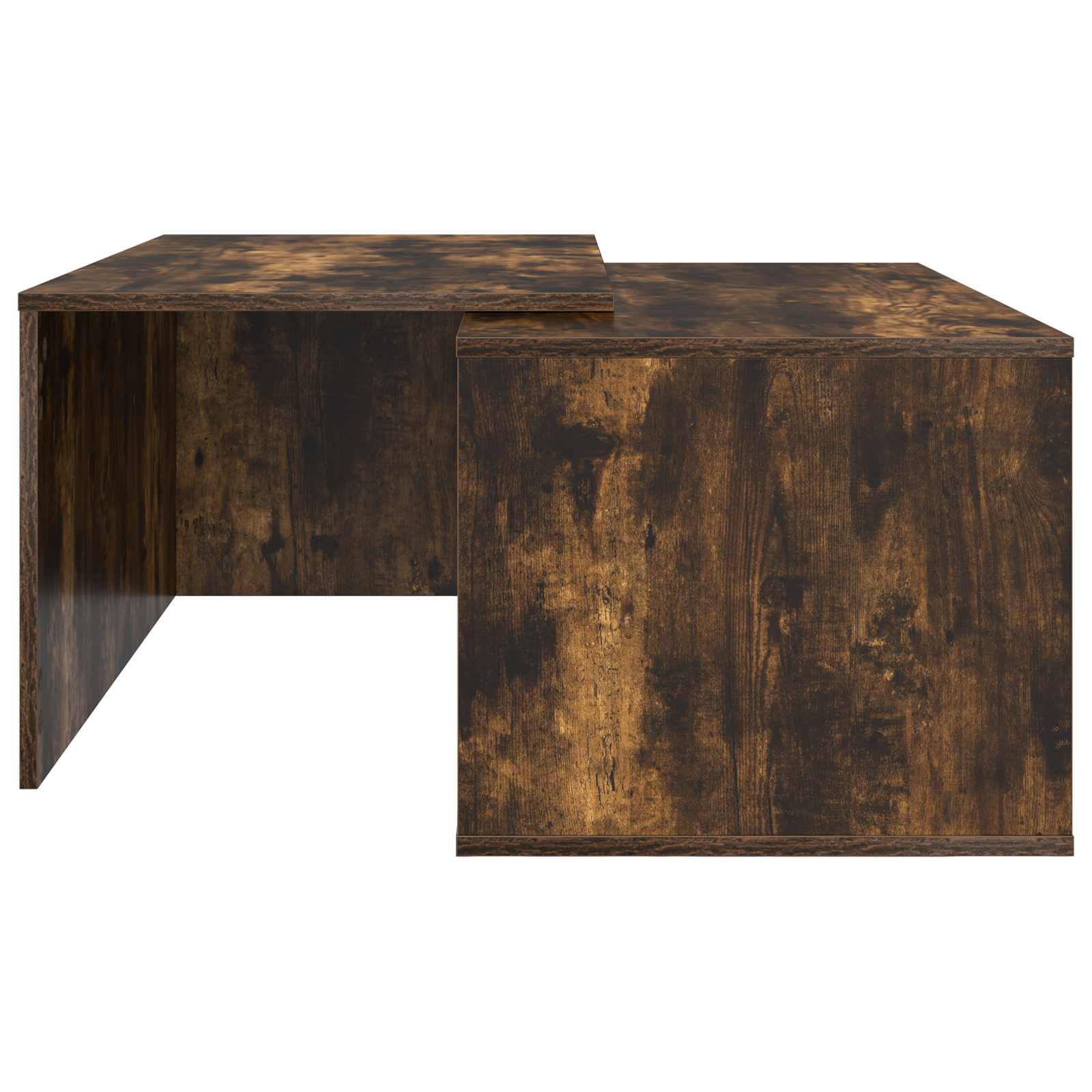 Σετ Τραπεζιού Για Καφέ 2 pcs Καπνιστό Δρύς Επεξεργασμένο ξύλο