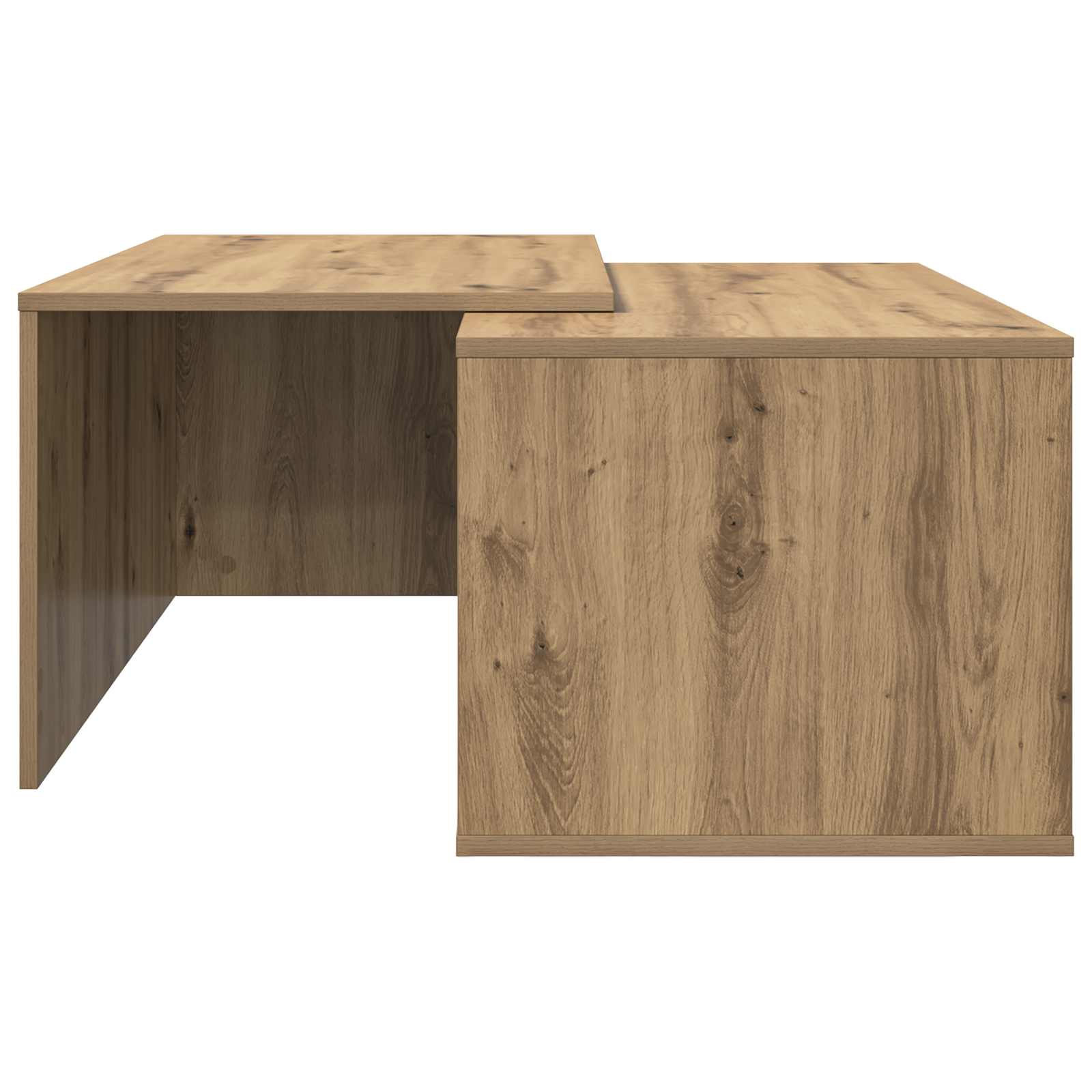 Σετ Τραπεζιού Για Καφέ 2 pcs Artisan Oak Επεξεργασμένο ξύλο